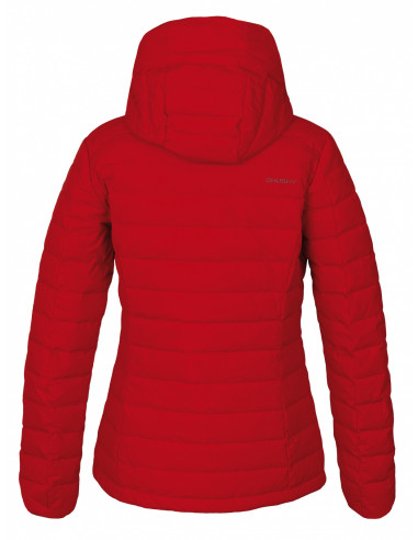 Dámská péřová bunda   Donnie L červená