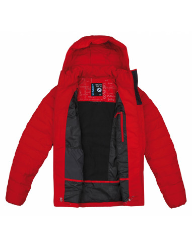 Dámská péřová bunda   Donnie L červená