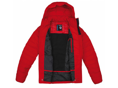 Dámská péřová bunda   Donnie L červená