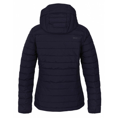 Dámská péřová bunda   Donnie L tm. modrofialová 2