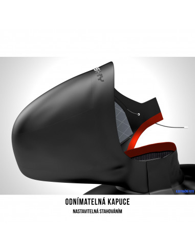 Dámská péřová bunda   Donnie L tm. modrofialová