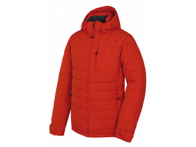 Pánská plněná zimní bunda  Norel M cihlová