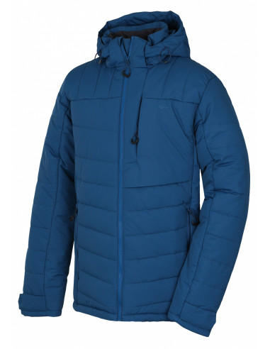 Pánská plněná zimní bunda  Norel M tl. tm. modrá