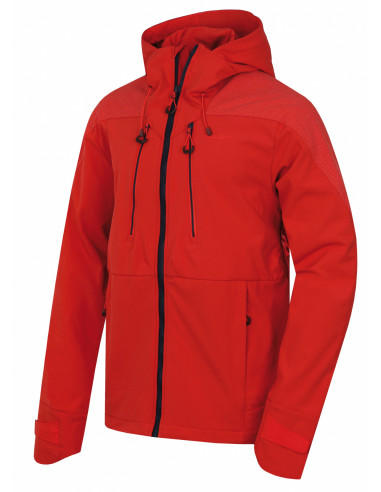 Pánská softshell bunda   Sevan M výrazně cihlová