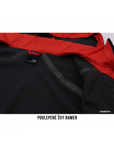 Pánská softshell bunda   Sevan M výrazně cihlová