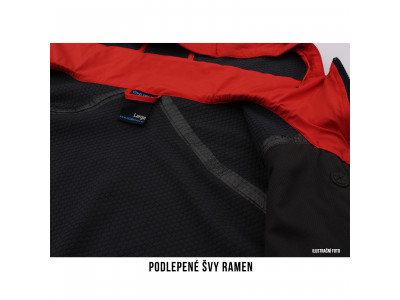 Pánská softshell bunda   Sevan M výrazně cihlová