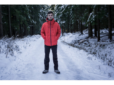 Pánská softshell bunda   Sevan M výrazně cihlová