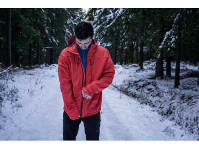 Pánská softshell bunda   Sevan M výrazně cihlová