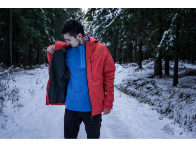 Pánská softshell bunda   Sevan M výrazně cihlová