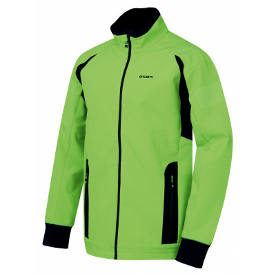 Pánská softshell bunda   Scooby M neonově zelená