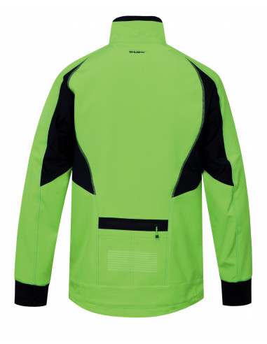 Pánská softshell bunda   Scooby M neonově zelená