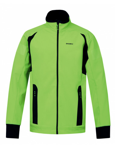 Pánská softshell bunda   Scooby M neonově zelená