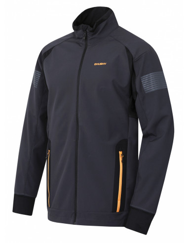 Pánská softshell bunda   Scooby M tm. šedá