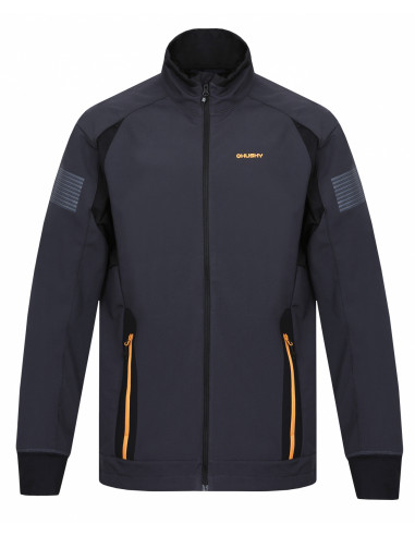 Pánská softshell bunda   Scooby M tm. šedá