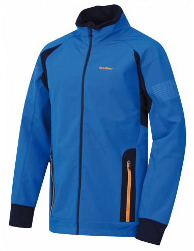 Pánská softshell bunda   Scooby M modrá