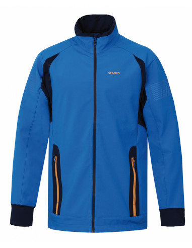 Pánská softshell bunda   Scooby M modrá