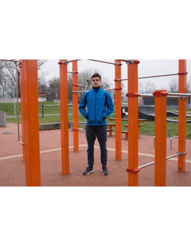 Pánská softshell bunda   Scooby M modrá