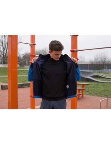 Pánská softshell bunda   Scooby M modrá