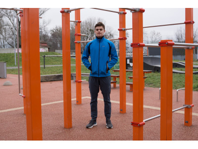 Pánská softshell bunda   Scooby M cihlová