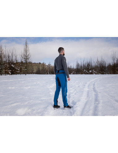 Pánské softshell kalhoty   Keson M tm.modrá