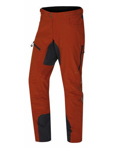 Pánské softshell kalhoty   Keson M oranžovohnědá