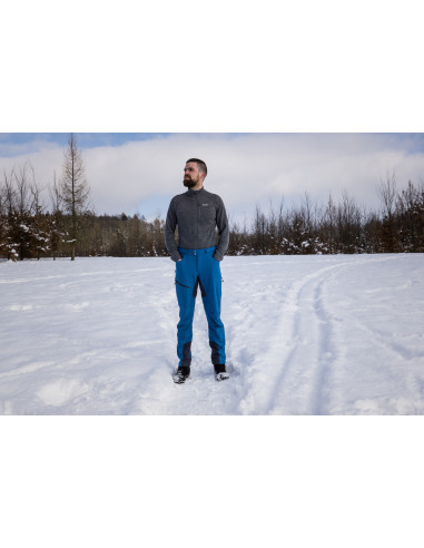 Pánské softshell kalhoty   Keson M oranžovohnědá