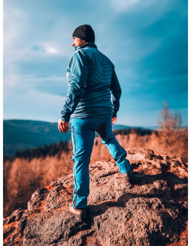 Pánské softshell kalhoty   Keson M oranžovohnědá