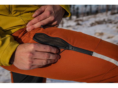 Pánské softshell kalhoty   Keson M oranžovohnědá