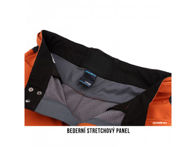Pánské softshell kalhoty   Keson M oranžovohnědá