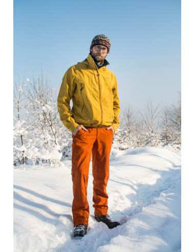 Pánské outdoor kalhoty   Kresi M oranžovohnědá