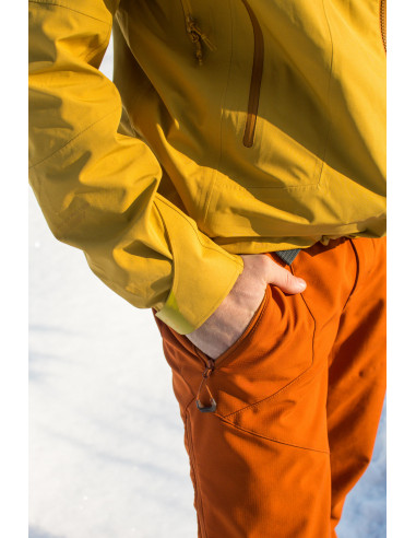 Pánské outdoor kalhoty   Kresi M oranžovohnědá