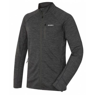 Pánská merino mikina  Alou M šedá