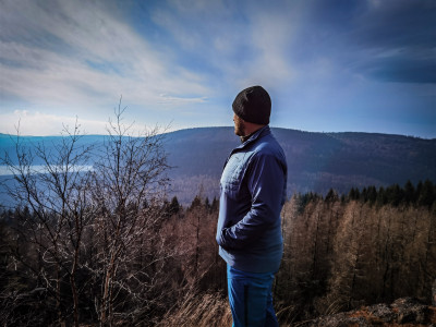 Pánská mikina   Airy M cihlová