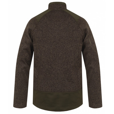 Pánský fleecový svetr   Alan M tm. khaki 2