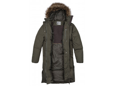 Dámský péřový kabát  Downbag L tm. khaki