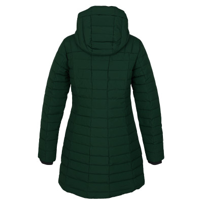 Dámský péřový kabátek   Daili L tm. zelená 2