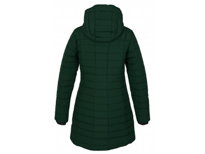 Dámský péřový kabátek   Daili L tm. zelená