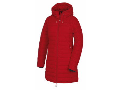 Dámský péřový kabátek   Daili L červená