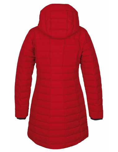 Dámský péřový kabátek   Daili L červená