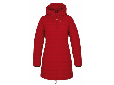 Dámský péřový kabátek   Daili L červená