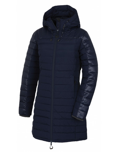 Dámský péřový kabátek   Daili L námořnická