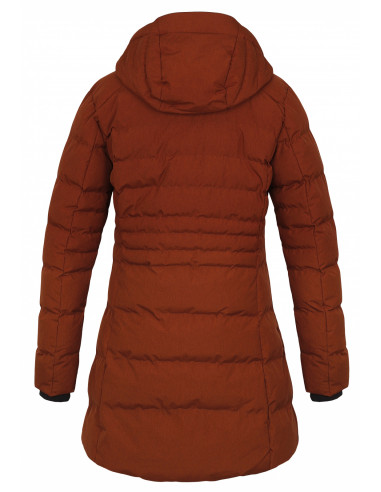 Dámský hardshell plněný kabátek   Normy L hnědá