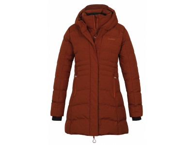 Dámský hardshell plněný kabátek   Normy L hnědá