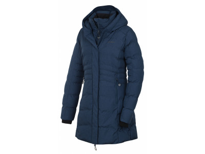 Dámský hardshell plněný kabátek   Normy L tm. šedomodrá