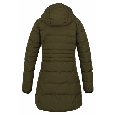 Dámský hardshell plněný kabátek   Normy L tm. khaki 2