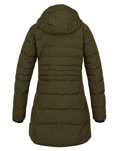 Dámský hardshell plněný kabátek   Normy L tm. khaki