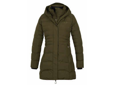 Dámský hardshell plněný kabátek   Normy L tm. khaki