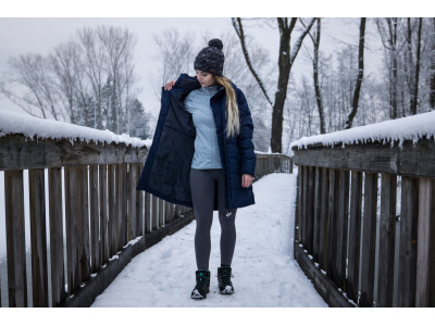 Dámský hardshell plněný kabátek   Normy L námořnická