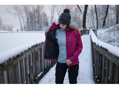 Dámská softshell bunda   Sevan L purpurová