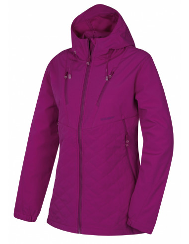 Dámská softshell bunda   Salex L tm. neonová purpurová